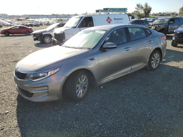 5XXGT4L36JG254525 - 2018 KIA OPTIMA LX SILVER photo 1