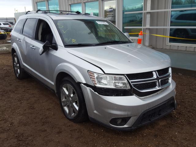 3C4PDDFG8CT185131 - 2012 DODGE JOURNEY R/T SILVER photo 1