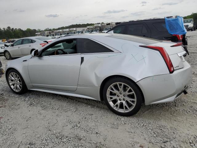 1G6DP1ED0B0104458 - 2011 CADILLAC CTS PREMIUM COLLECTION SILVER photo 2