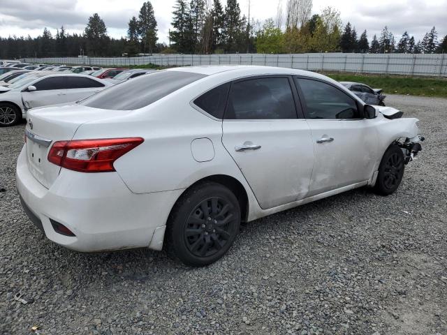 3N1AB7AP6HY388875 - 2017 NISSAN SENTRA S WHITE photo 3