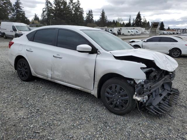 3N1AB7AP6HY388875 - 2017 NISSAN SENTRA S WHITE photo 4