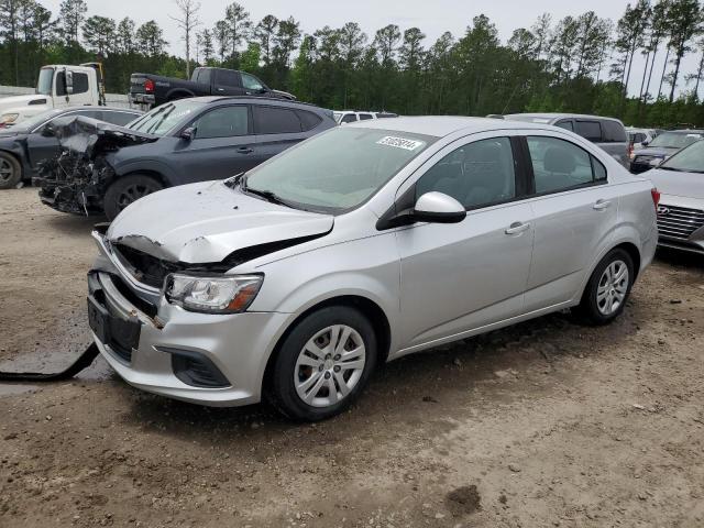 1G1JB5SH2H4158822 - 2017 CHEVROLET SONIC LS SILVER photo 1