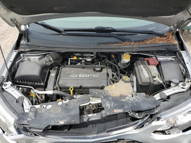 1G1JB5SH2H4158822 - 2017 CHEVROLET SONIC LS SILVER photo 11