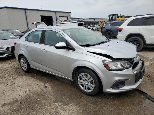 1G1JB5SH2H4158822 - 2017 CHEVROLET SONIC LS SILVER photo 4