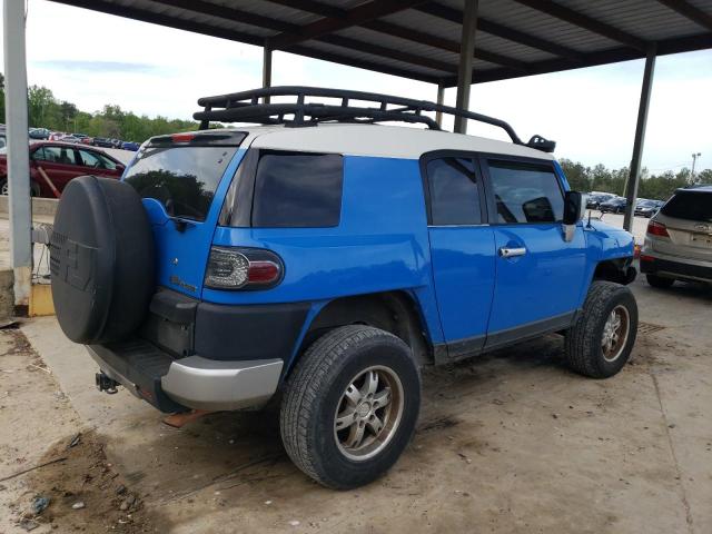 JTEBU11FX70008862 - 2007 TOYOTA FJ CRUISER BLUE photo 3