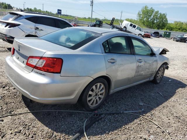 4A32B2FF2BE018741 - 2011 MITSUBISHI GALANT FE SILVER photo 3