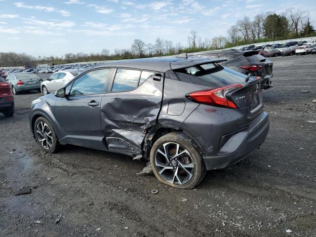 NMTKHMBX4LR109421 - 2020 TOYOTA C-HR XLE GRAY photo 2