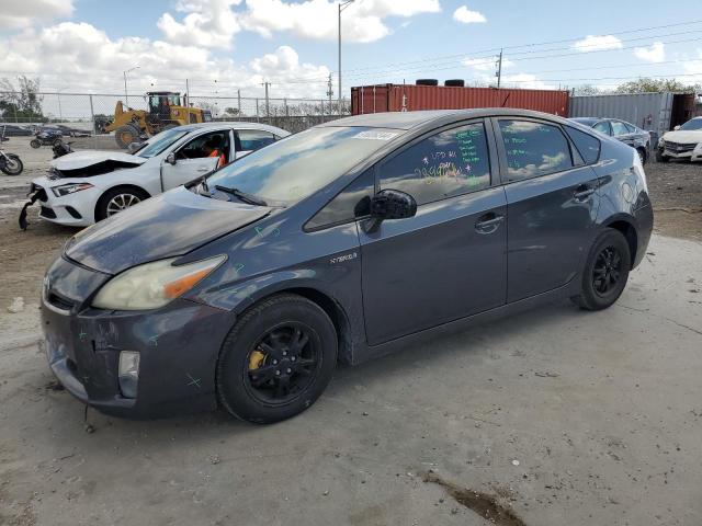 JTDKN3DU8A0193427 - 2010 TOYOTA PRIUS GRAY photo 1