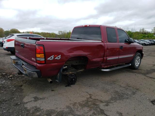 2GTEK19B951196932 - 2005 GMC NEW SIERRA K1500 MAROON photo 3