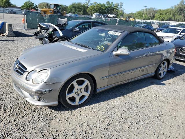 WDBTK75G06T068312 - 2006 MERCEDES-BENZ CLK 500 GRAY photo 1