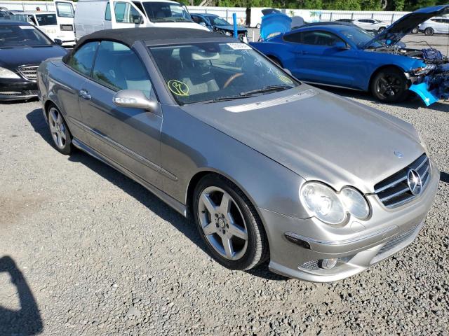 WDBTK75G06T068312 - 2006 MERCEDES-BENZ CLK 500 GRAY photo 4