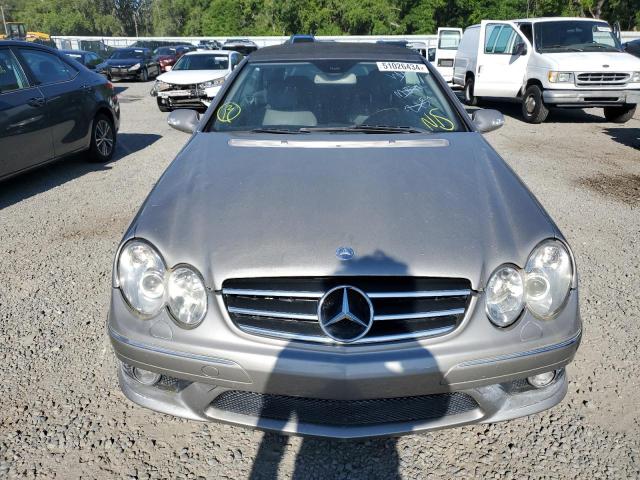 WDBTK75G06T068312 - 2006 MERCEDES-BENZ CLK 500 GRAY photo 5