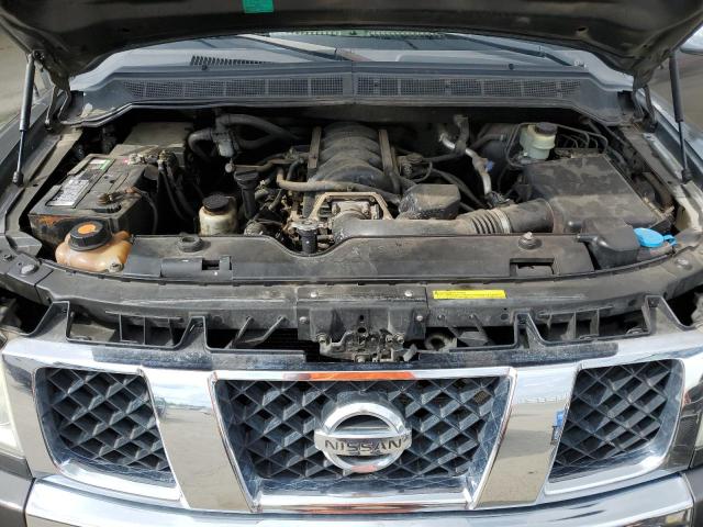 1N6AA07B35N529765 - 2005 NISSAN TITAN XE CHARCOAL photo 11