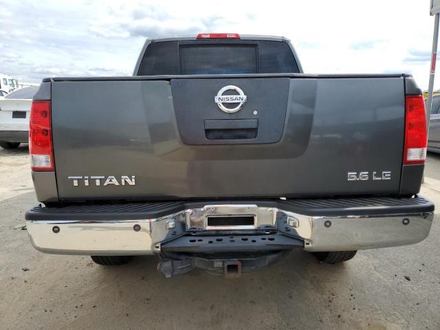 1N6AA07B35N529765 - 2005 NISSAN TITAN XE CHARCOAL photo 6