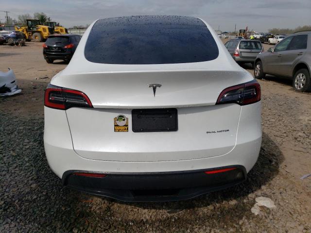 5YJYGAEE5MF196727 - 2021 TESLA MODEL Y WHITE photo 6