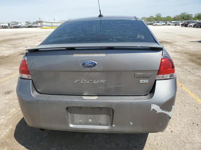 1FAHP3GN9BW148221 - 2011 FORD FOCUS SES GRAY photo 6