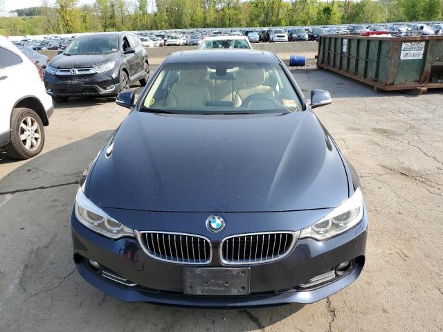 WBA3N5C55FK484860 - 2015 BMW 428 XI BLUE photo 5