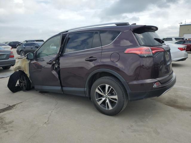 2T3WFREV7JW464997 - 2018 TOYOTA RAV4 ADVENTURE PURPLE photo 2