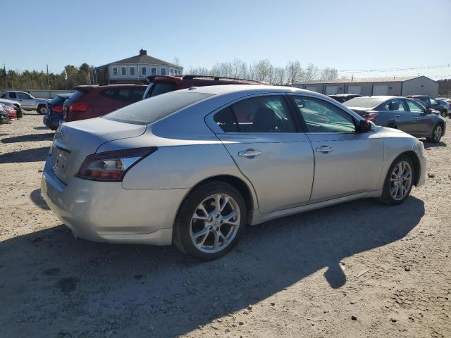 1N4AA5AP6EC485315 - 2014 NISSAN MAXIMA S SILVER photo 3