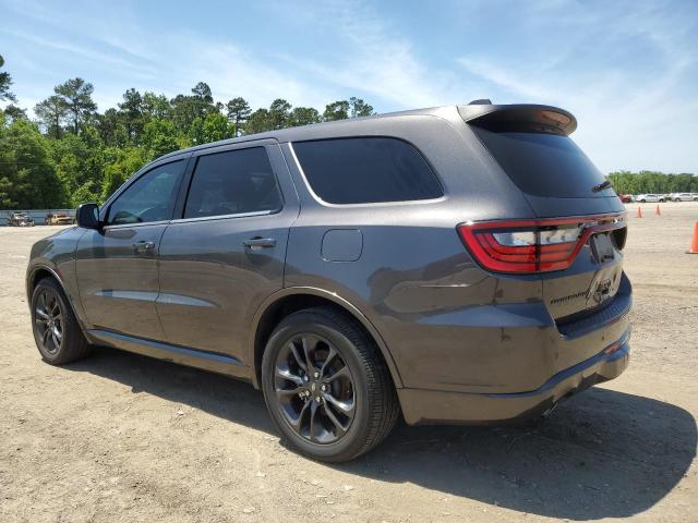 1C4RDHDGXMC761155 - 2021 DODGE DURANGO GT CHARCOAL photo 2