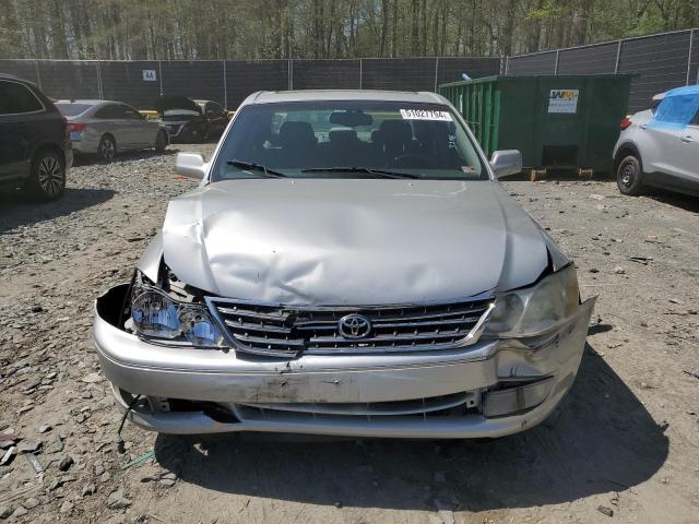 4T1BF28B94U343926 - 2004 TOYOTA AVALON XL SILVER photo 5