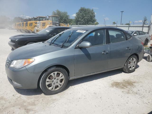 KMHDU4AD5AU986209 - 2010 HYUNDAI ELANTRA BLUE GRAY photo 1