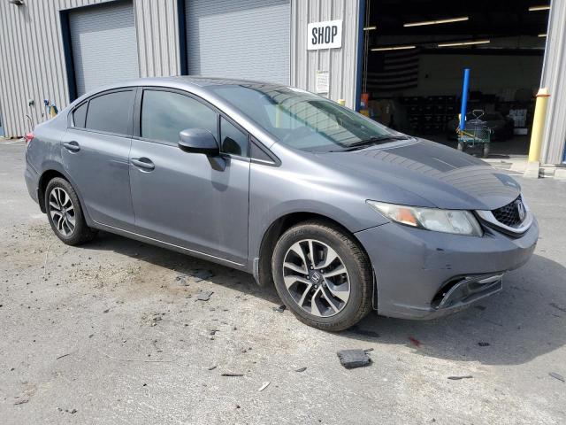 19XFB2F87DE272006 - 2013 HONDA CIVIC EX GRAY photo 4