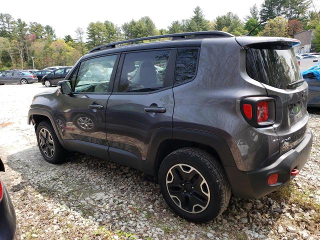 ZACCJBCT0GPE04903 - 2016 JEEP RENEGADE TRAILHAWK CHARCOAL photo 2