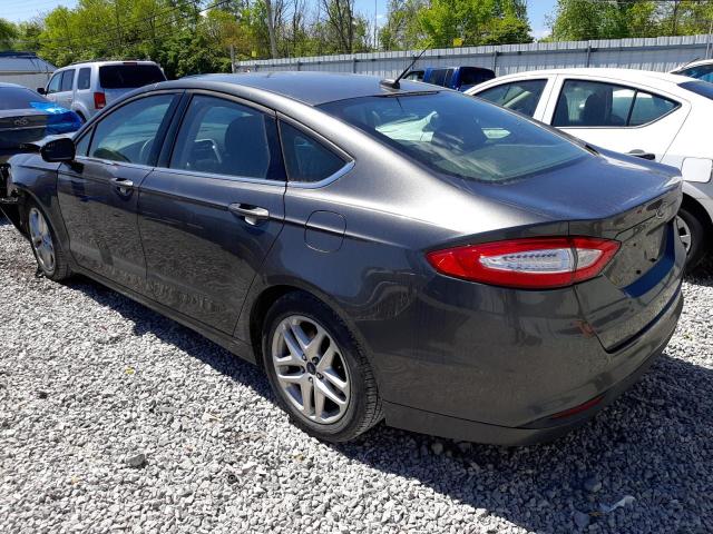 3FA6P0HD1GR285921 - 2016 FORD FUSION SE GRAY photo 2