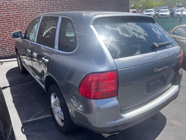 WP1AA29P94LA20487 - 2004 PORSCHE CAYENNE GRAY photo 3