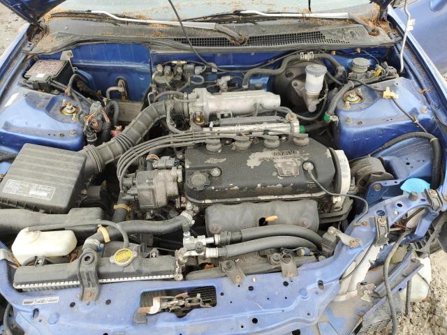 JHMEG1146PS011400 - 1993 HONDA CIVIC DEL SOL S BLUE photo 11