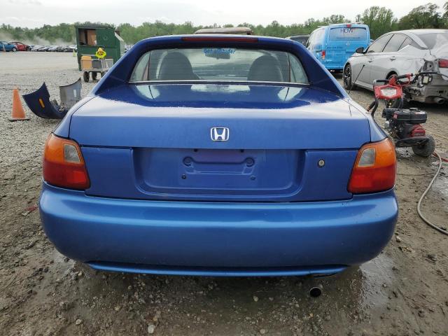 JHMEG1146PS011400 - 1993 HONDA CIVIC DEL SOL S BLUE photo 6