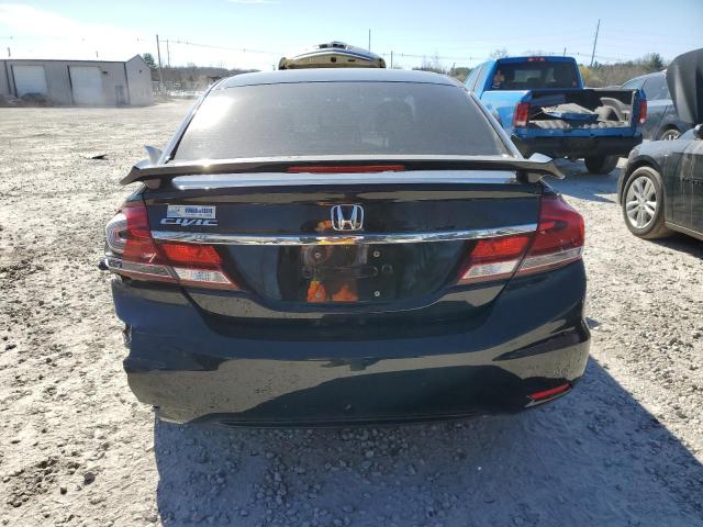 19XFB2F51EE034921 - 2014 HONDA CIVIC LX BLACK photo 6