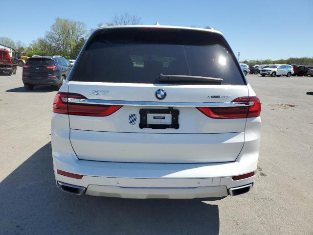 5UXCW2C0XM9H35882 - 2021 BMW X7 XDRIVE40I WHITE photo 6