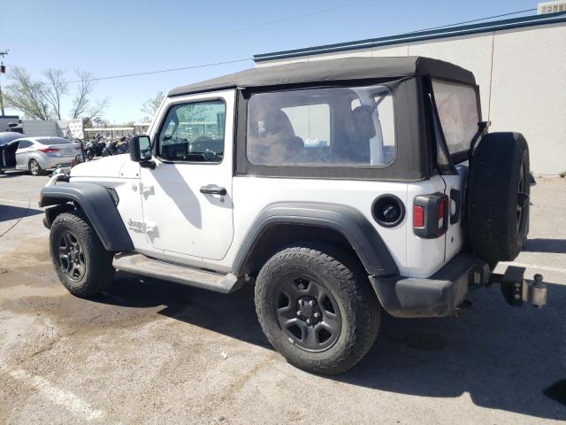 1C4GJXAG2JW269759 - 2018 JEEP WRANGLER SPORT WHITE photo 2