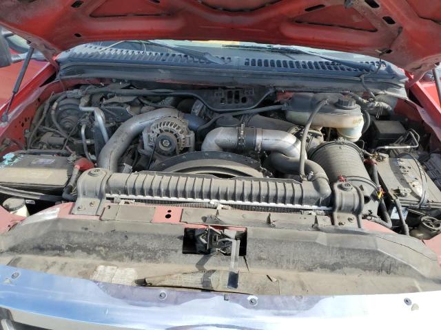 1FTSW21P95EA75465 - 2005 FORD F250 SUPER DUTY RED photo 11