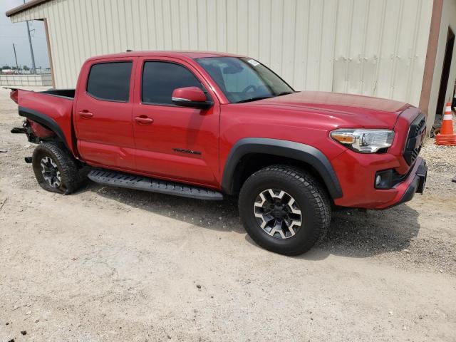 3TMCZ5AN6KM262129 - 2019 TOYOTA TACOMA DOUBLE CAB RED photo 4