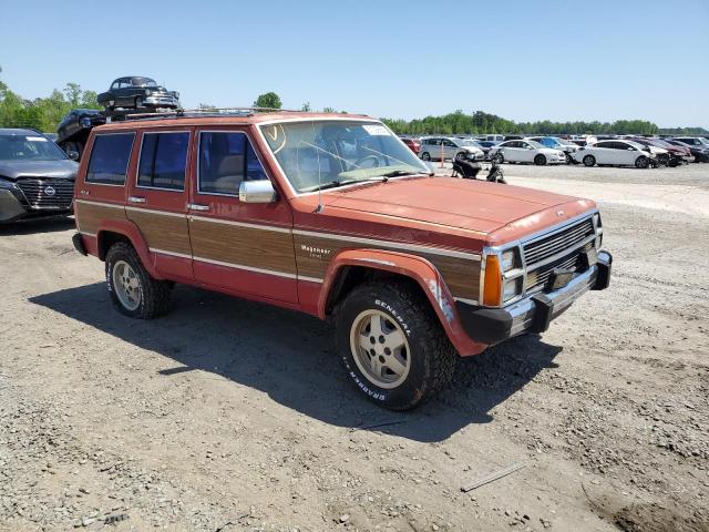 1J4FN78L2KL557023 - 1989 JEEP WAGONEER LIMITED RED photo 4