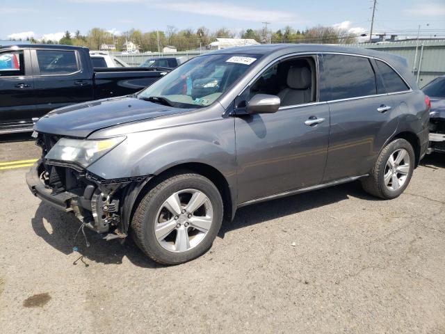 2HNYD2H27CH535555 - 2012 ACURA MDX GRAY photo 1