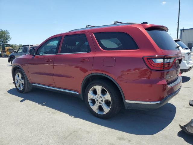 1C4RDHDG7EC476639 - 2014 DODGE DURANGO LIMITED RED photo 2