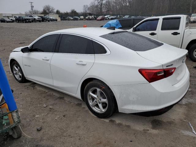 1G1ZB5ST9JF263567 - 2018 CHEVROLET MALIBU LS WHITE photo 2