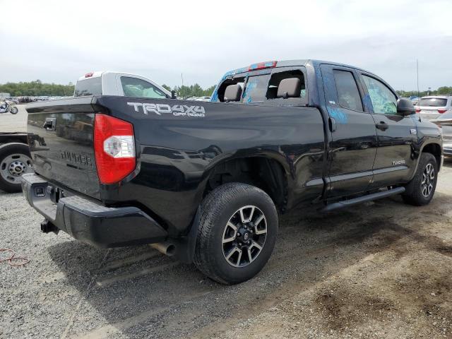 5TFUY5F15JX686990 - 2018 TOYOTA TUNDRA DOUBLE CAB SR/SR5 BLACK photo 3
