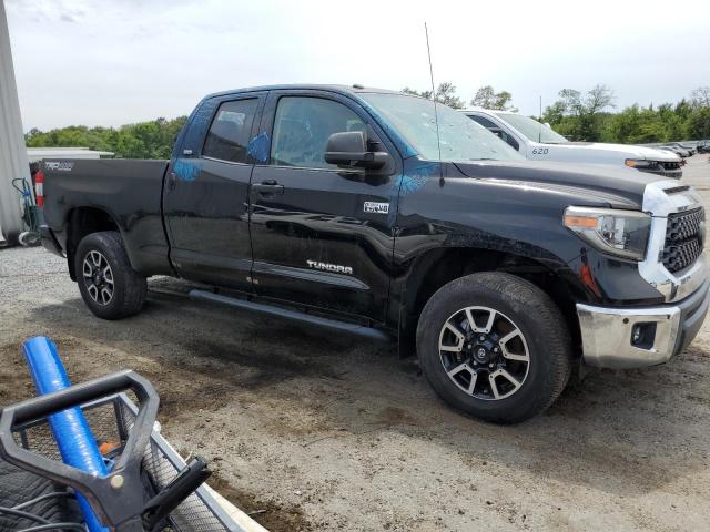 5TFUY5F15JX686990 - 2018 TOYOTA TUNDRA DOUBLE CAB SR/SR5 BLACK photo 4