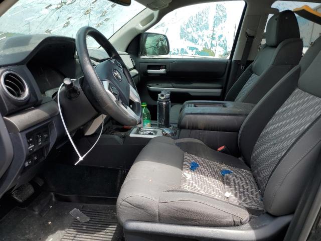5TFUY5F15JX686990 - 2018 TOYOTA TUNDRA DOUBLE CAB SR/SR5 BLACK photo 7