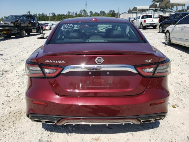 1N4AA6CV1MC514820 - 2021 NISSAN MAXIMA SV MAROON photo 6