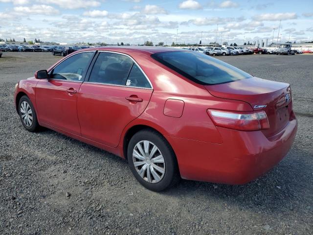 4T1BE46K77U112223 - 2007 TOYOTA CAMRY CE RED photo 2