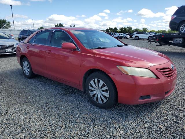 4T1BE46K77U112223 - 2007 TOYOTA CAMRY CE RED photo 4