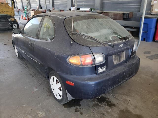 KLATA226X1B634212 - 2001 DAEWOO LANOS S Mavi foto 3