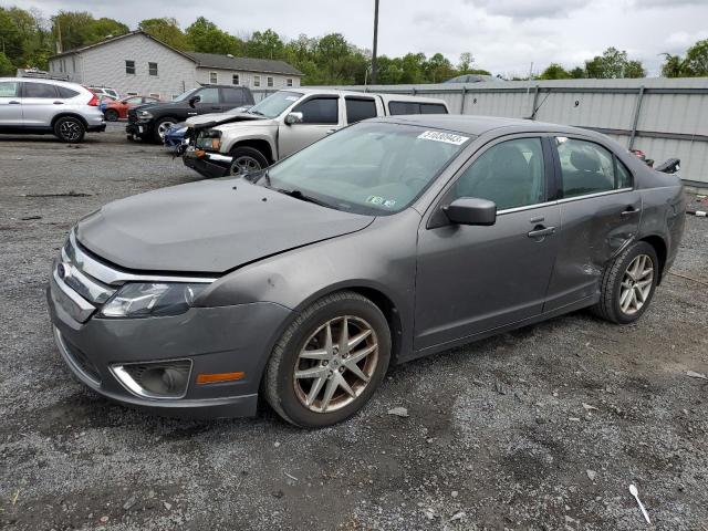 3FAHP0JA8BR214880 - 2011 FORD FUSION SEL GRAY photo 1