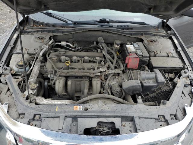 3FAHP0JA8BR214880 - 2011 FORD FUSION SEL GRAY photo 11